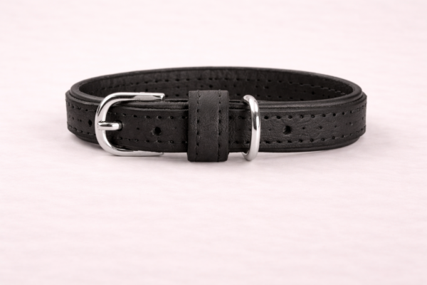 UrbanLeather – Sort Læderhalsbånd